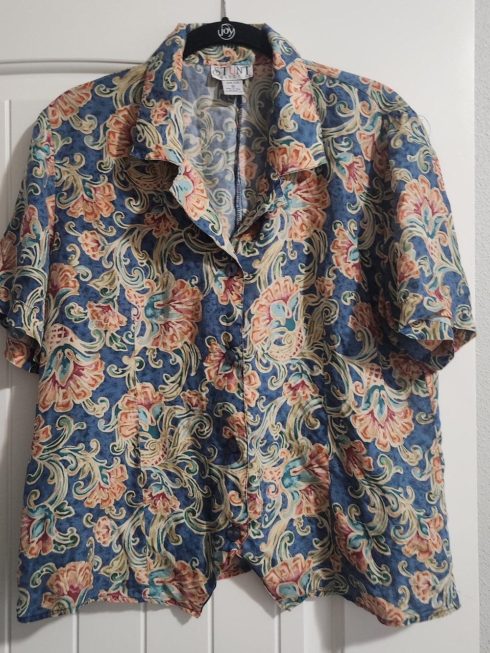 STUNT Collection Women's 100% Silk Blouse